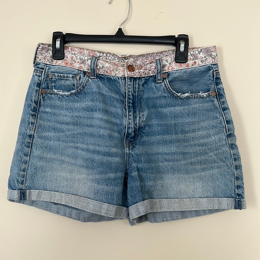 American Eagle Denim Mom Shorts